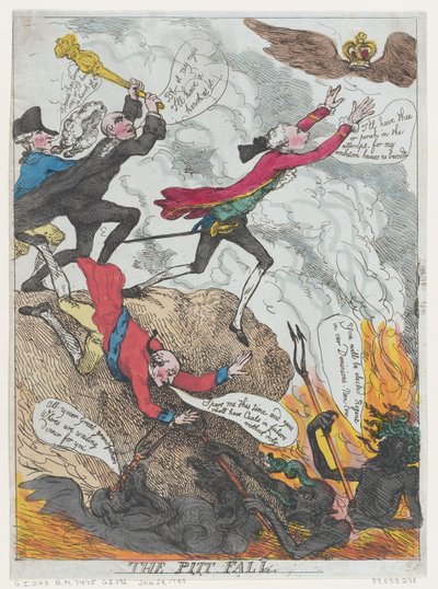 Pitt-faldet, januar 1789. af Frederick George Byron