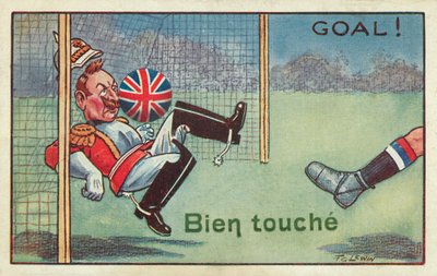 Nå røre, mål! (farve litho) af Frederick George Lewin