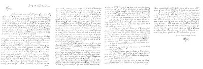 Brev af Samuel Pepys til John Jackson, Esq, 1700 1865. af Frederick George Netherclift