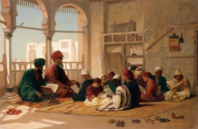 Sultan Hassans skole i Cairo af Frederick Goodall
