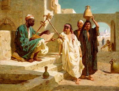 Sangen om den nubiske slave, 1864 af Frederick Goodall