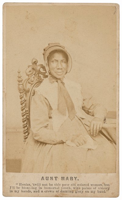 Tante Mary Dines, ca. 1865 (foto) af Frederick Gutekunst