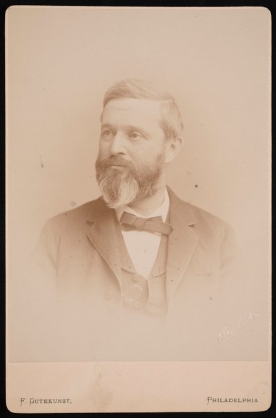 Portræt af Horatio Curtis Wood, Jr. 1841-1920, 1889. af Frederick Gutekunst