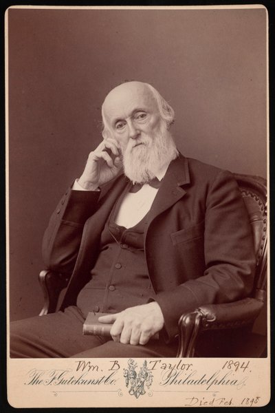 Portræt af William Bower Taylor 1821-1895, 1894. af Frederick Gutekunst