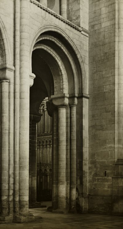 Ely-katedralen: Skib, sydvestlige hjørne af Frederick H. Evans