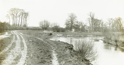 Kelmscott Manor: Fra Themsen af Frederick H. Evans