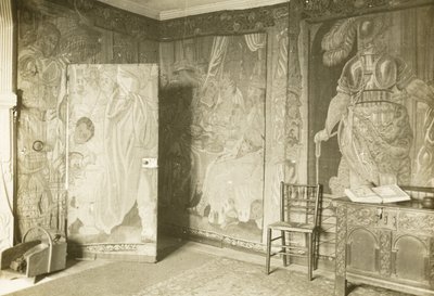 Kelmscott Manor: I gobelinsalen af Frederick H. Evans