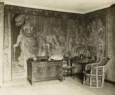 Kelmscott Manor: I gobelinsalen af Frederick H. Evans