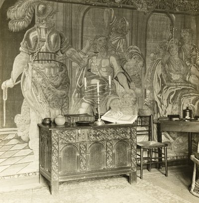 Kelmscott Manor: Detaljer om billedtæppet af Frederick H. Evans