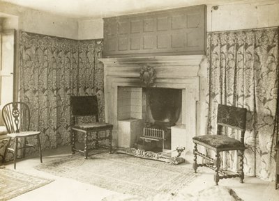 Kelmscott Manor: Det grønne værelse af Frederick H. Evans