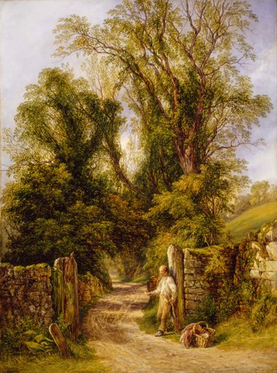 Et glimt af Wharfdale, Yorkshire, 1835-1886. af Frederick Henry Henshaw