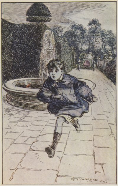 Illustration til They af Rudyard Kipling (farve litho) af Frederick Henry Townsend