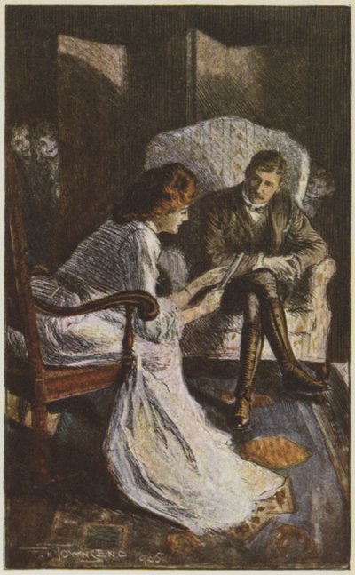 Illustration til de af Rudyard Kipling (Color Litho) af Frederick Henry Townsend