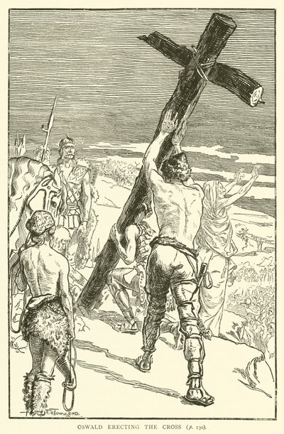 Oswald rejser korset af Frederick Henry Townsend