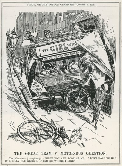 The Great Tram v. Motor-Bus Spørgsmål af Frederick Henry Townsend
