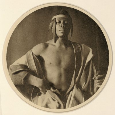 En etiopisk høvding, 1887 af Frederick Holland Day
