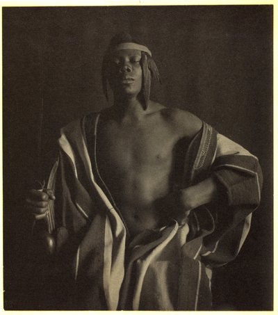 Den etiopiske høvding, 1897, trykt ca af Frederick Holland Day