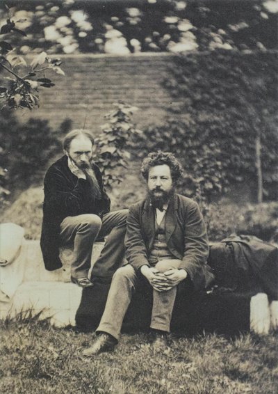 Edward Burne Jones og William Morris, William Morris Gallery, London (foto) af Frederick Hollyer