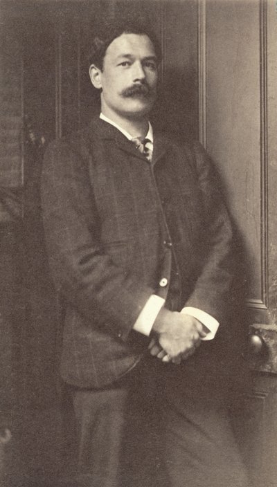 Henry Scott Tuke (1858-1929) (sepiafoto) af Frederick Hollyer