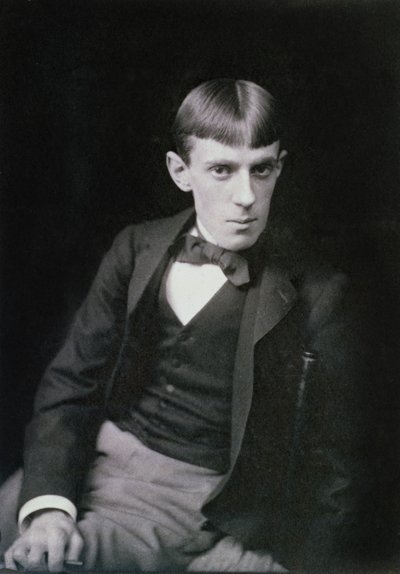 Portrætfotografi af Aubrey Beardsley (1872-98) af Frederick Hollyer (1837-1933) af Frederick Hollyer