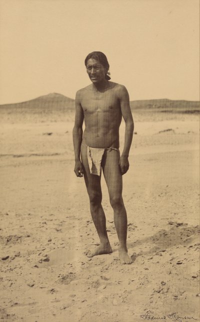 [Indiansk mand] af Frederick I. Monsen