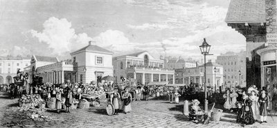 Covent Garden Market, 1832 af Frederick James Havell