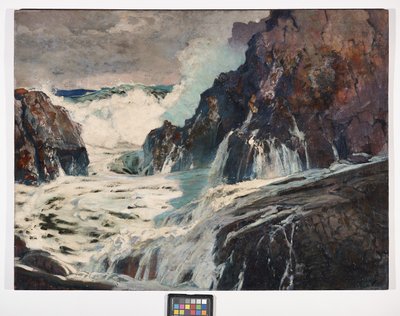 Efter stormen, ca. 1925 (olie på krydsfiner) af Frederick Judd Waugh