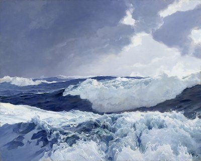Midt Ocean af Frederick Judd Waugh