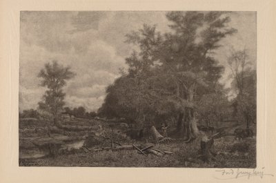 Uden titel (New York Landscape) af Frederick Juengling