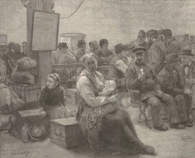 I det forjættede land af Frederick Juengling, after Charles Frederic Ulrich