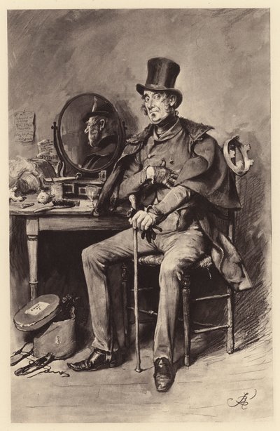 Kaptajn Costigan (litografi) af Frederick L. Bernard