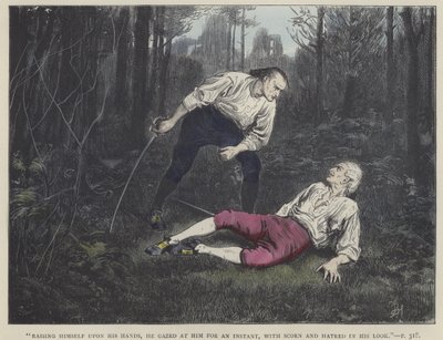 Illustration til Barnaby Rudge af Frederick L. Bernard