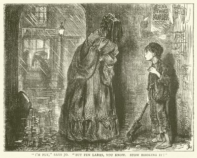 Illustration til Bleak House af Frederick L. Bernard