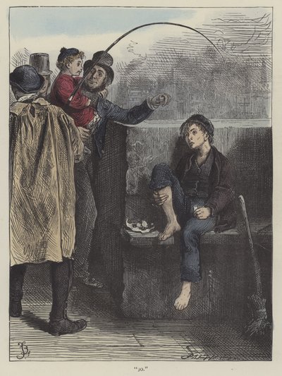 Illustration til Bleak House af Frederick L. Bernard