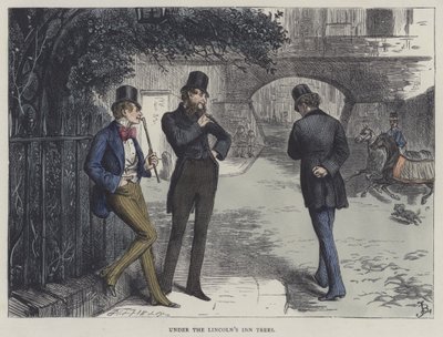 Illustration til Bleak House af Frederick L. Bernard