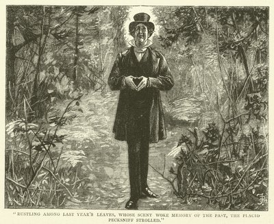 Illustration til Martin Chuzzlewit af Frederick L. Bernard