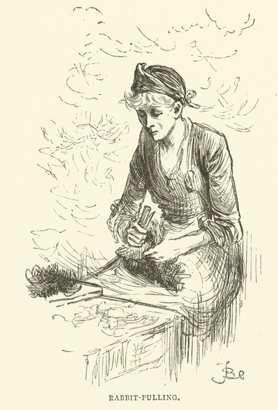 Kanin-trækker af Frederick L. Bernard