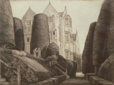 Owlpen Manor, 1931 af Frederick Landseer Maur Griggs