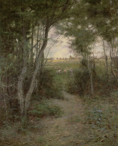 The Bush nær Heidelberg, Melbourne, 1898 af Frederick McCubbin