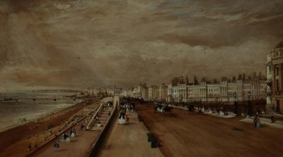 Strandpromenaden, Brighton af Frederick Nash