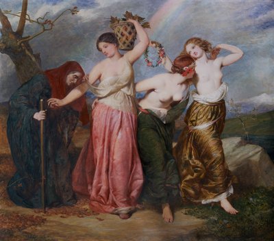 De fire årstider af Frederick Richard Pickersgill