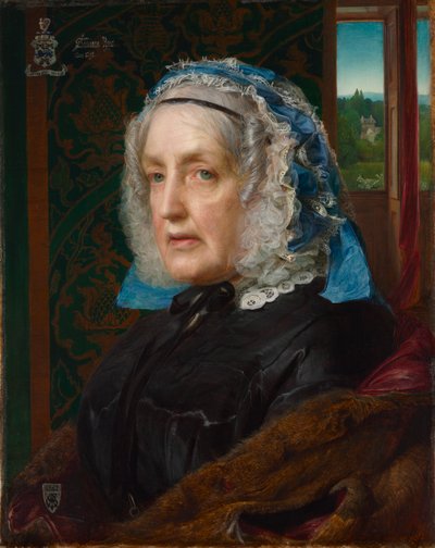 Portræt af Susanna Rose af Frederick Sandys