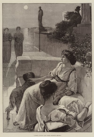 Kommende begivenheder kaster deres skygger før af Frederick Sargent
