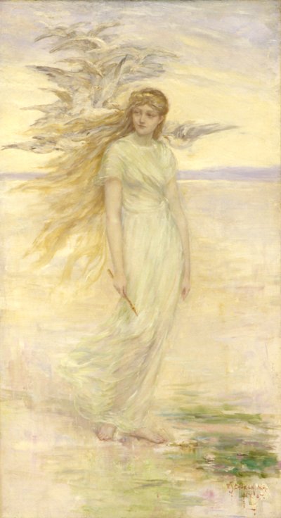 Vikingens datter, 1887. af Frederick Stuart Church