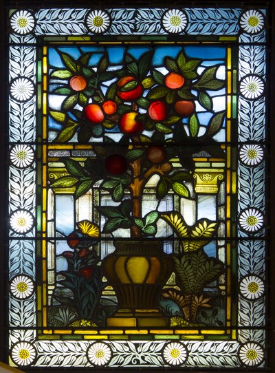 London, Thomas Goode Showroom, South Audley Street, GE Cooke, tilskrevet Frederick Vincent Hart (1843-1914), Fruiting Shrub, 1876 af Frederick Vincent Hart