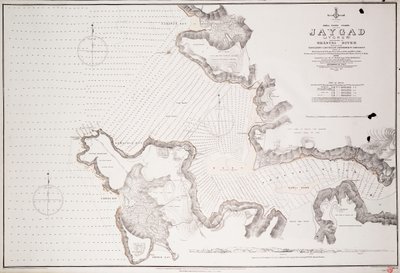 Jaygad (jyghur) og indgangen til Shatri-floden. af Frederick W. Jarrad
