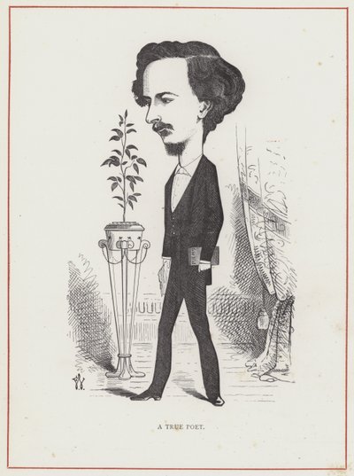 Algernon Charles Swinburne, digter af Frederick Waddy