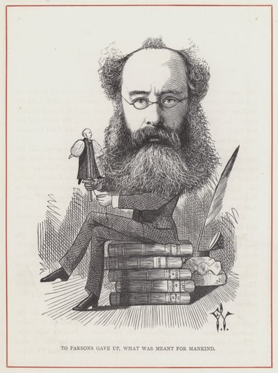 Anthony Trollope, romanforfatter af Frederick Waddy