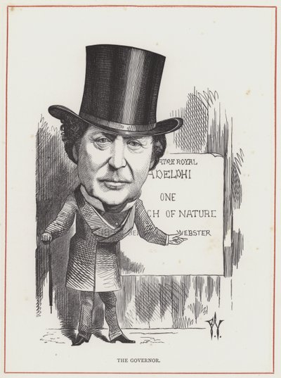 Benjamin Webster, skuespiller af Frederick Waddy