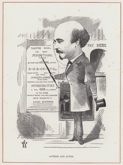 Dion Boucicault af Frederick Waddy